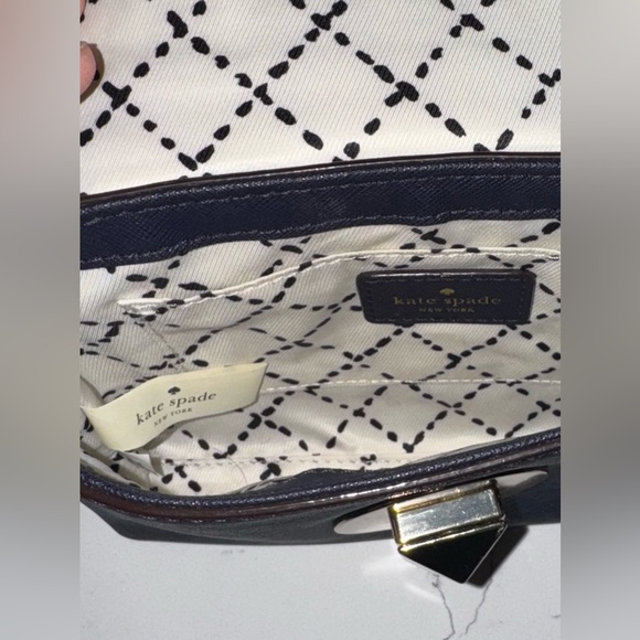 Kate Spade Sally Newbury Lane Navy Crossbody - Picture 6 of 8